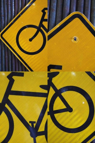 画像1: USA BIKE ロードサイン