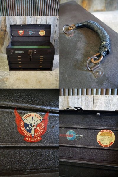 画像1: ビンテージ　KENNDY　TOOL　BOX　