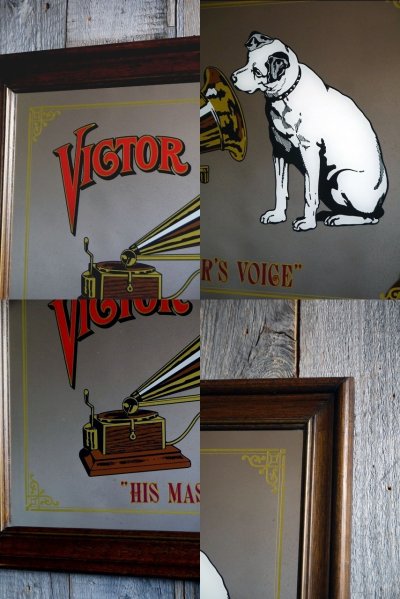 画像2: ビンテージ VICTOR ミラ―