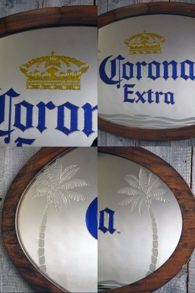 画像1: ビンテージ　CORONA　EXTRA　パブミラー　