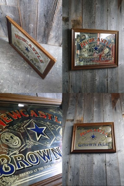 画像2: ビンテージ NEWCASTLE BROWN ALE パブミラー