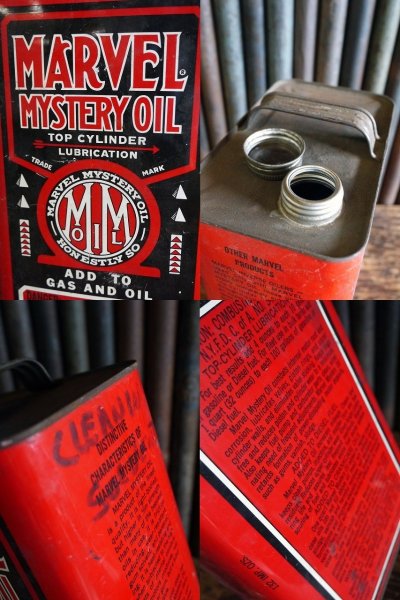 画像2: ビンテージ MARVEL MISTERY OIL缶