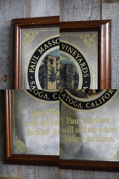 画像2: ビンテージ　PAUL　MASSON　VINEYARDS　パブミラー