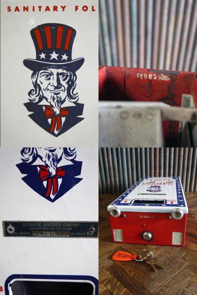画像2: ビンテージ U.S. POSTAGE STAMPS ベンディングマシーン