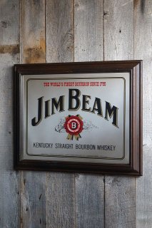 ビンテージ JIM BEAM パブミラー - GOOD-OLD_STAGE