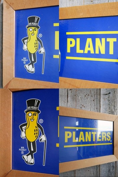 画像1: ビンテージ PLANTERS ペーパーサイン