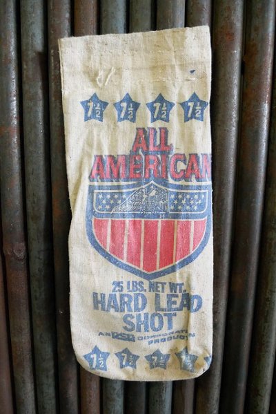画像1: ビンテージ　ALL　AMERICAN　HARD　LEAD　SHOT　バック