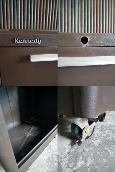 画像3: ビンテージ　Kenndy　ロールキャビネット　B