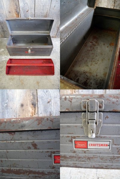 画像2: ビンテージ CRAFTSMAN×SEARS TOOL BOX