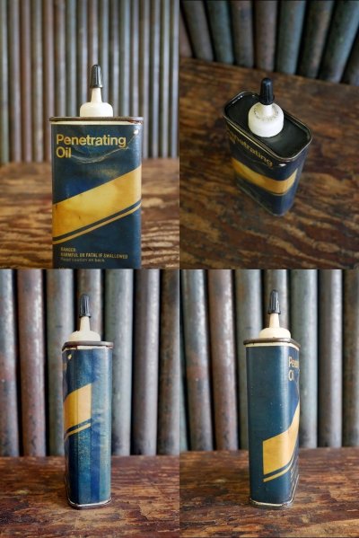 画像2: ビンテージ Penetrating ミニOIL缶