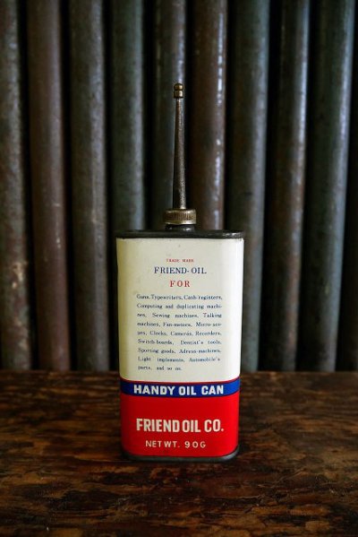 画像1: ビンテージ FRIEND ミニOIL缶
