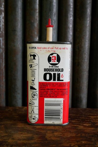 画像1: ビンテージ 3-IN₋ONE ミニOIL缶 B