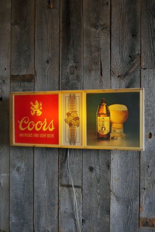 ビンテージ Coors ライトサイン - GOOD-OLD_STAGE