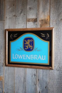 ビンテージ LOWENBRAU パブミラー - GOOD-OLD_STAGE