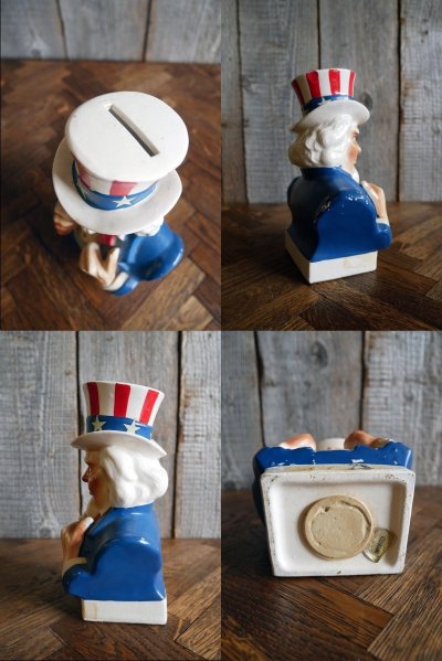 画像3: ビンテージ "UNCLE SAM" 貯金箱