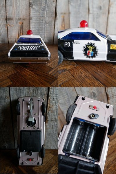画像2: ビンテージ　HIGHWAY　PATROL　CAR　TOY