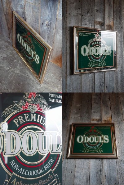 画像1: ビンテージ O'DOUL’S パブミラー