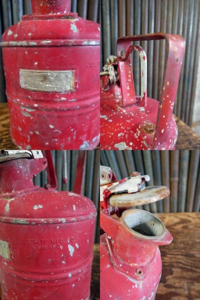 画像2: ビンテージ　JUSTRITE　SAFETY　缶