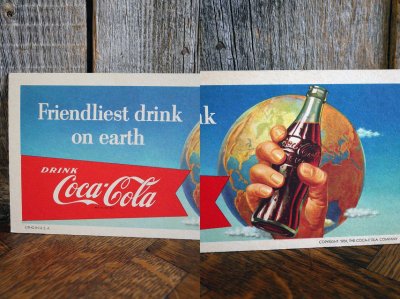 画像1: ビンテージ Coca-Cola インクブロッター A