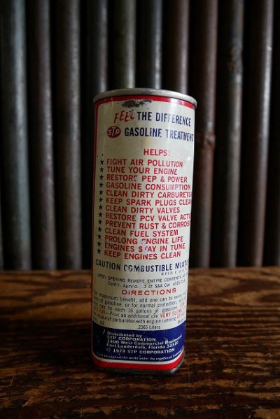 画像1: ビンテージ STP GAS TREATMENT缶
