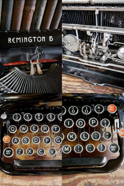 画像2: アンティーク　REMINGTON　5　タイプライター　