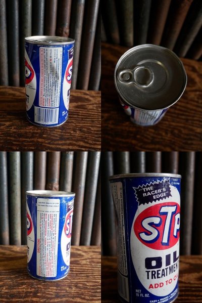 画像2: ビンテージ　STP　OIL　TREATMENT缶　B
