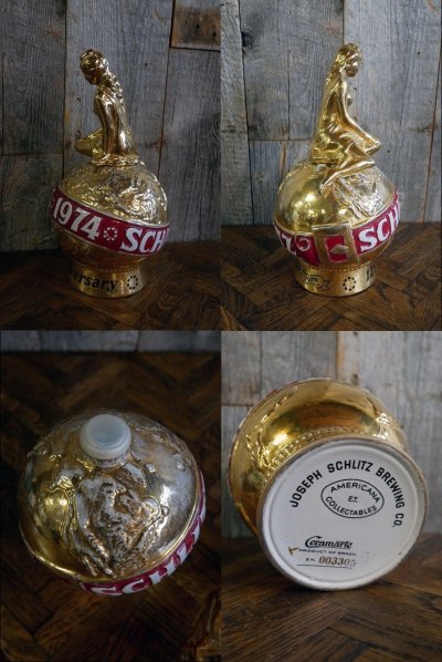 画像3: ビンテージ SCHLITZ ボトルデキャンタ