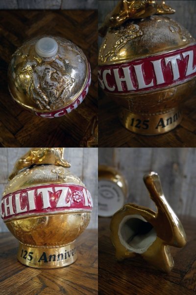 画像2: ビンテージ SCHLITZ ボトルデキャンタ