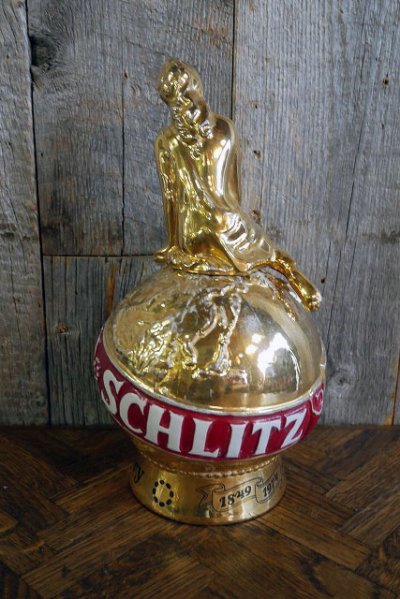 画像1: ビンテージ SCHLITZ ボトルデキャンタ