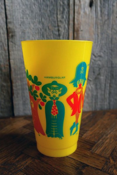 画像1: ビンテージ D,STOCK マクドナルド プラスチックカップ A