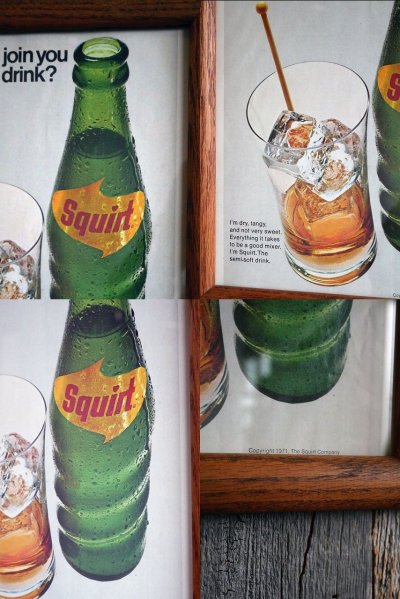 画像1: ビンテージ Squirt 壁掛け