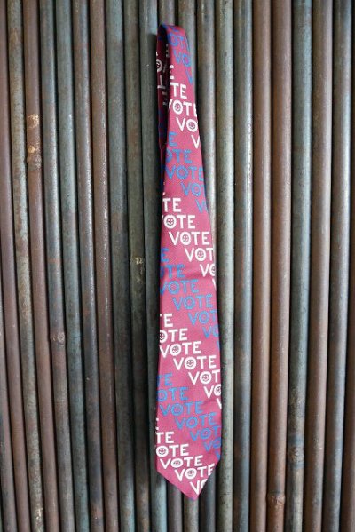画像1: ビンテージ VOTE ネクタイ