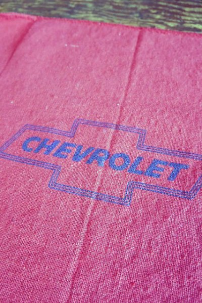 画像1: ビンテージ CHEVORET クロス