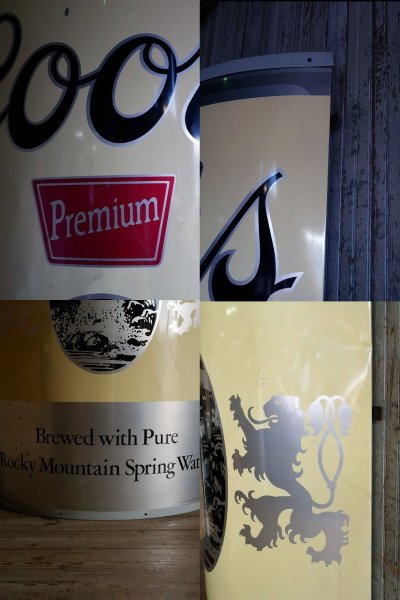 画像2: ビンテージ Coors 特大看板