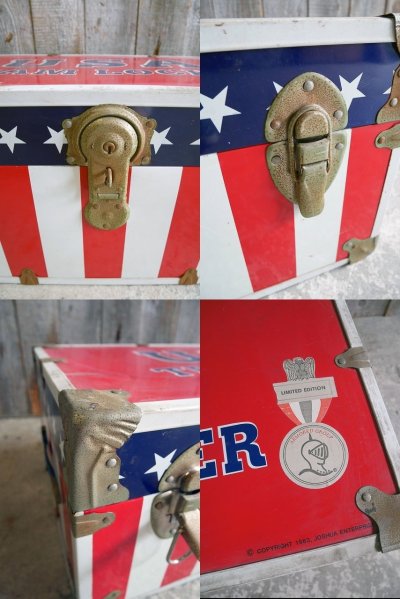 画像2: ビンテージ USA TEAM LOCKER トランクケース C