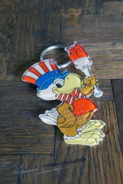 画像3: ビンテージ Sam the Olympic Eagle キーホルダー