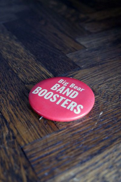 画像2: ビンテージ Big Bear BAND BOOSTERS 缶バッチ