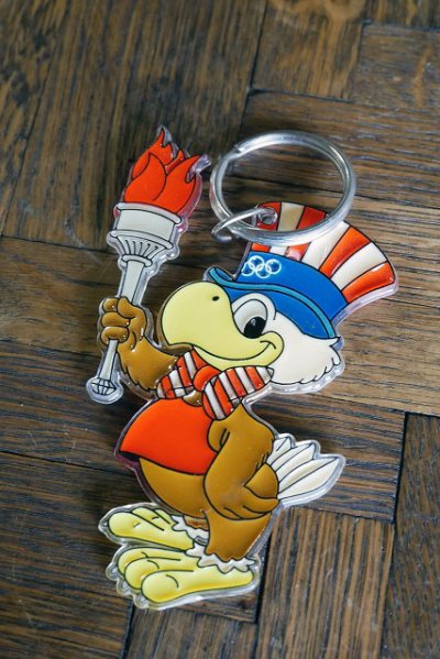 画像2: ビンテージ Sam the Olympic Eagle キーホルダー