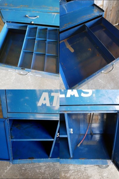 画像2: ビンテージ ATLAS AIR CONDITIONING SERVICE キャビネット