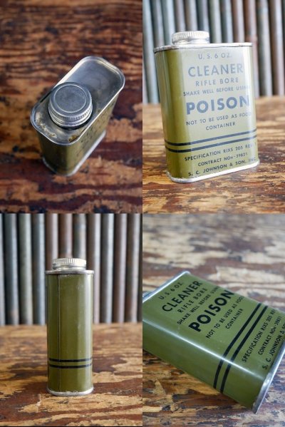 画像2: ビンテージ D.Stock U.S CLEANER 缶