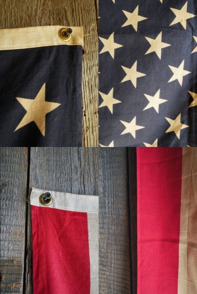 画像2: ビンテージ　USA　星条旗　E