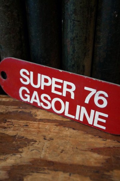 画像1: ビンテージ　SUPER　76　GASOLINE　プレート
