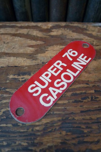 画像2: ビンテージ　SUPER　76　GASOLINE　プレート
