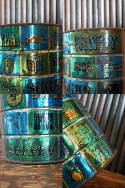 画像2: ビンテージ Odds and Ends MJB COFFEE缶