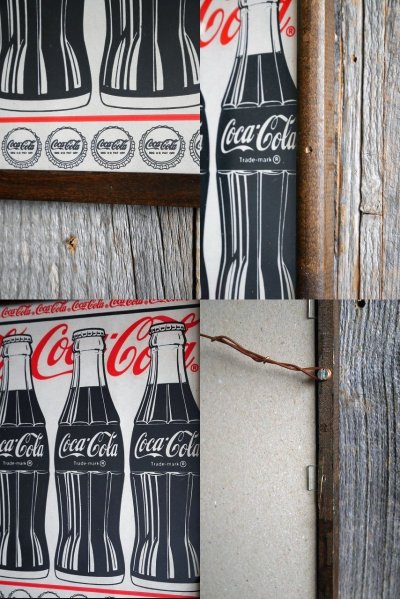 画像2: ビンテージ COCA-COLA 壁掛け