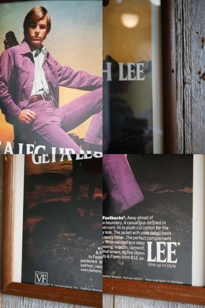 画像1: ビンテージ LEE 壁掛け