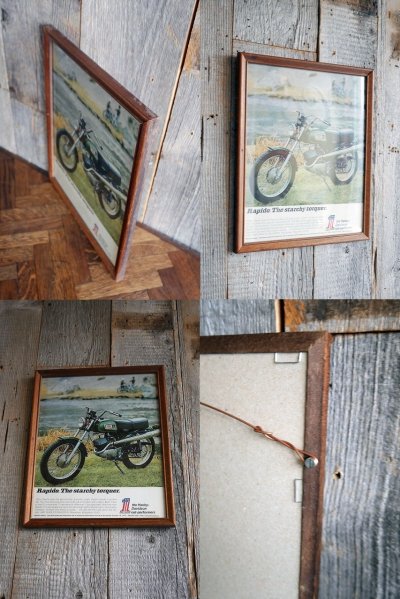 画像2: ビンテージ Harley₋Davidson 壁掛け
