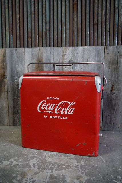 画像1: ビンテージ　Coca-Cola　コカコーラ　クーラーBOX　 (1)